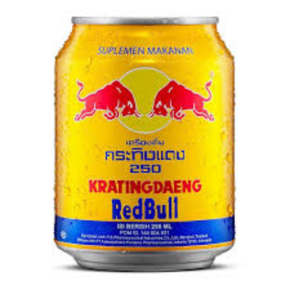 

KRATINGDAENG RED BULL KALENG 250ML