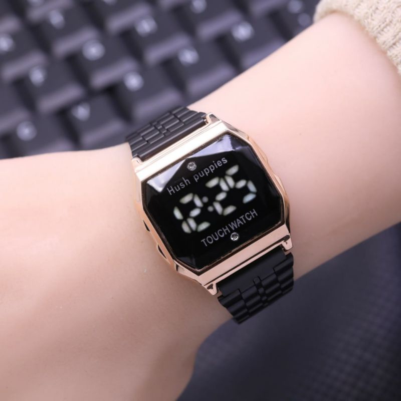 Jam Tangan Wanita Hush Puppies Touch Watch Free Box