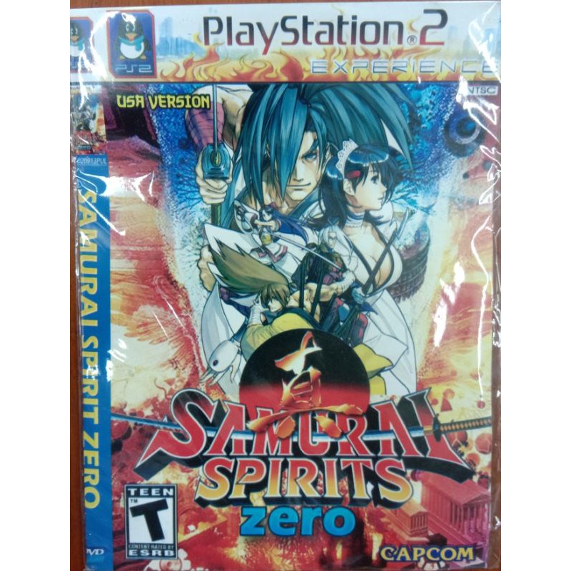 Kaset Ps2 Game Samurai Spirit Zero