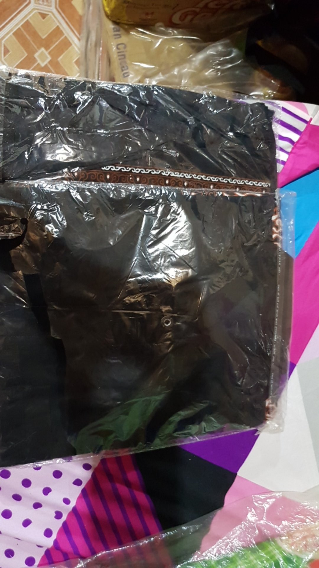 Batik Solo Setelan Celana Sarung Dan Kemeja