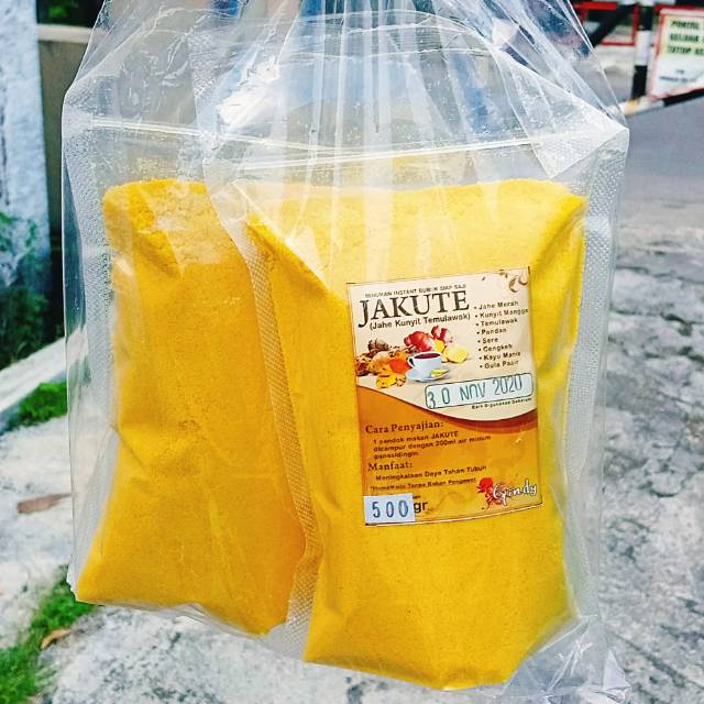 

JAKUTE Jahe Kunyit Temulawak 500 GRAM