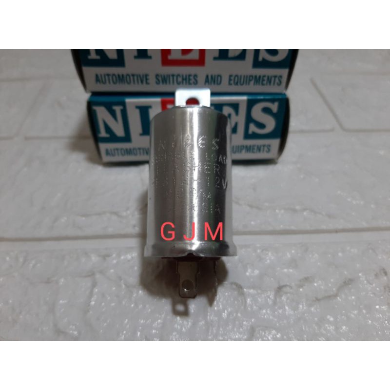 FLASHER BULAT 12V KAKI 2 NILES