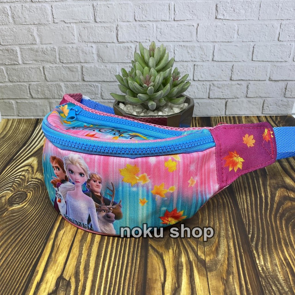 Tas Pinggang Anak / Waistbag Tas Selempang Anak Karakter