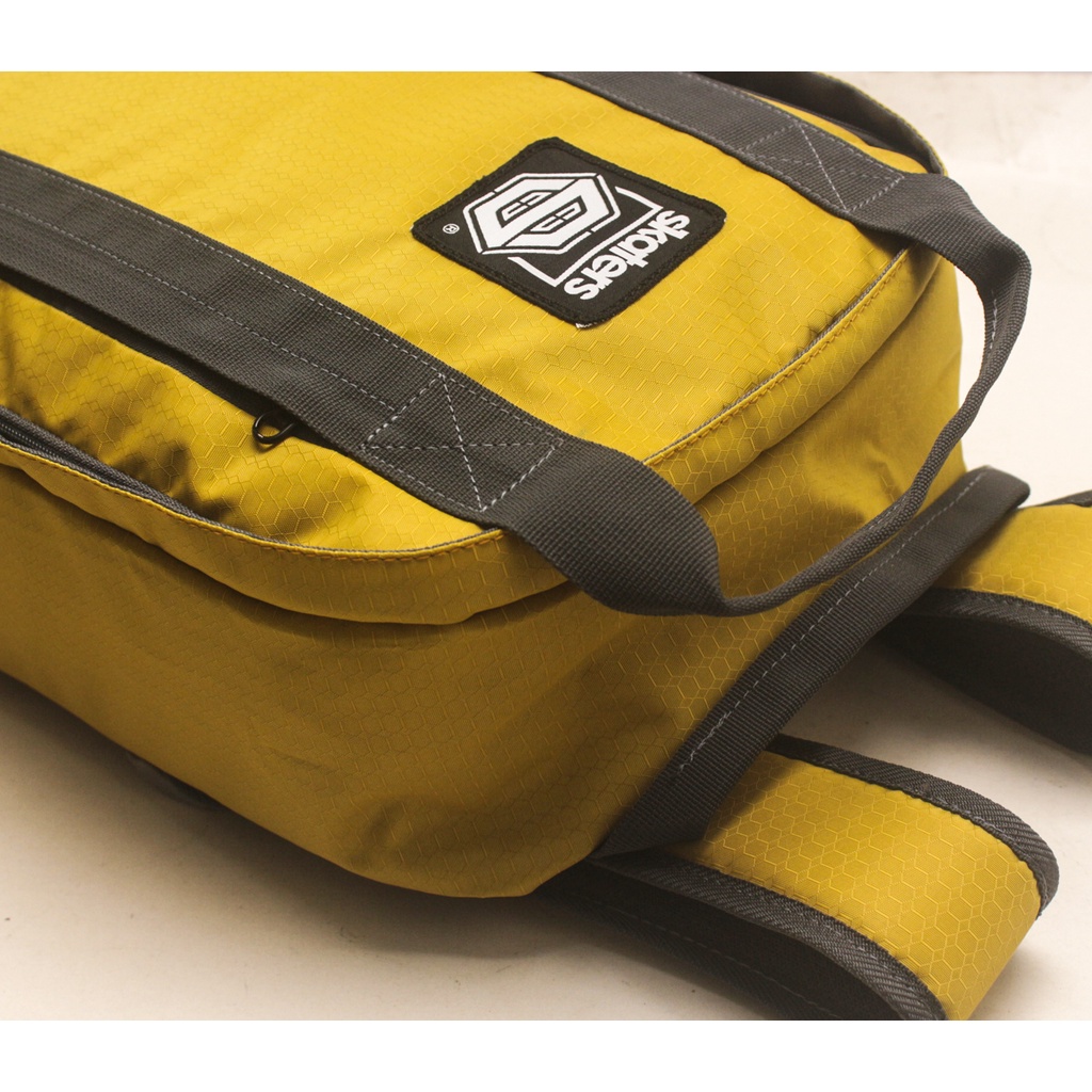 TAS RANSEL LAPTOP SKATERS UL068 KUNING ABU