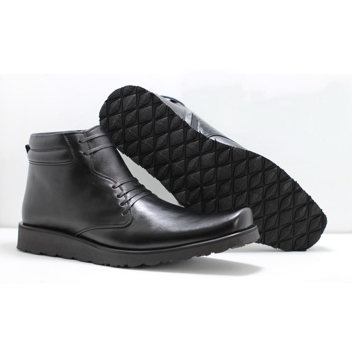 SEPATU PDH KULIT ASLI BOOTS PDH TNI POLRI PREMIUM QUALITY