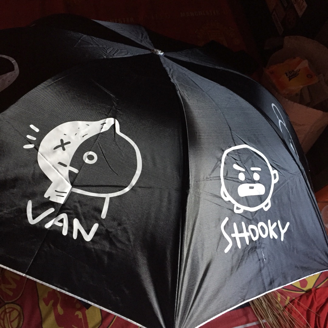 Bt21 Payung Pelindung Matahari Motif Bts