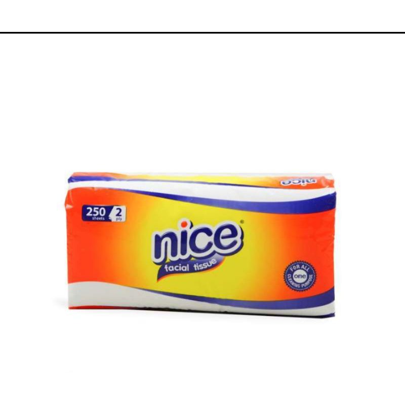 Nice Tissue Wajah Soft Pack 250 sheets-nice 250