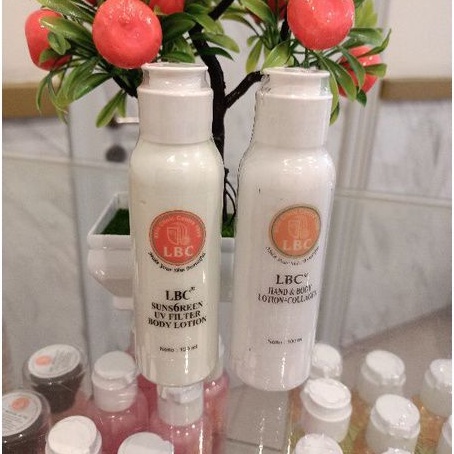 sepaket lotion pagi Spf 60 dan lotion malam Whitening LBC