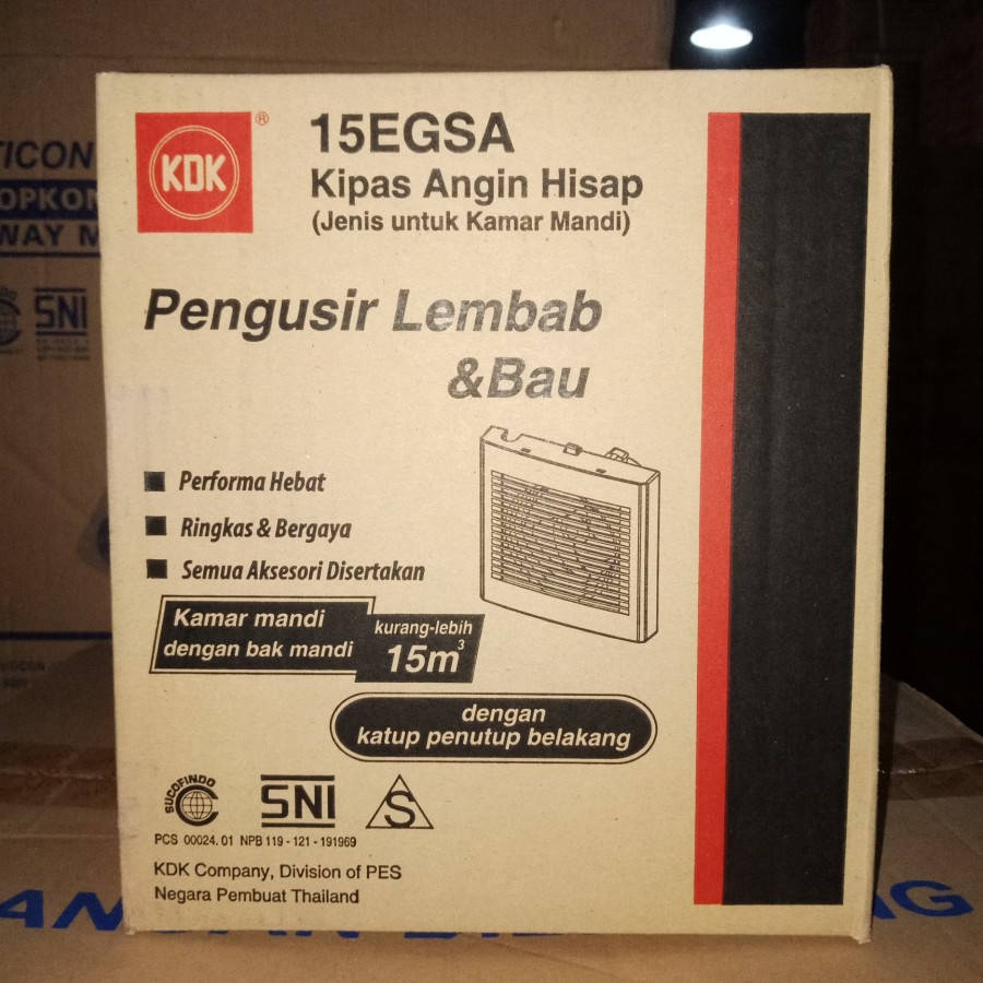 kipas angin hisap KDK 15EGSA