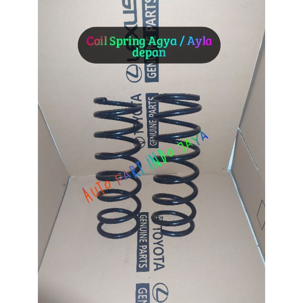 Coil Spring Agya Ayla depan / Per Keong Agya Ayla depan original harga 1 set
