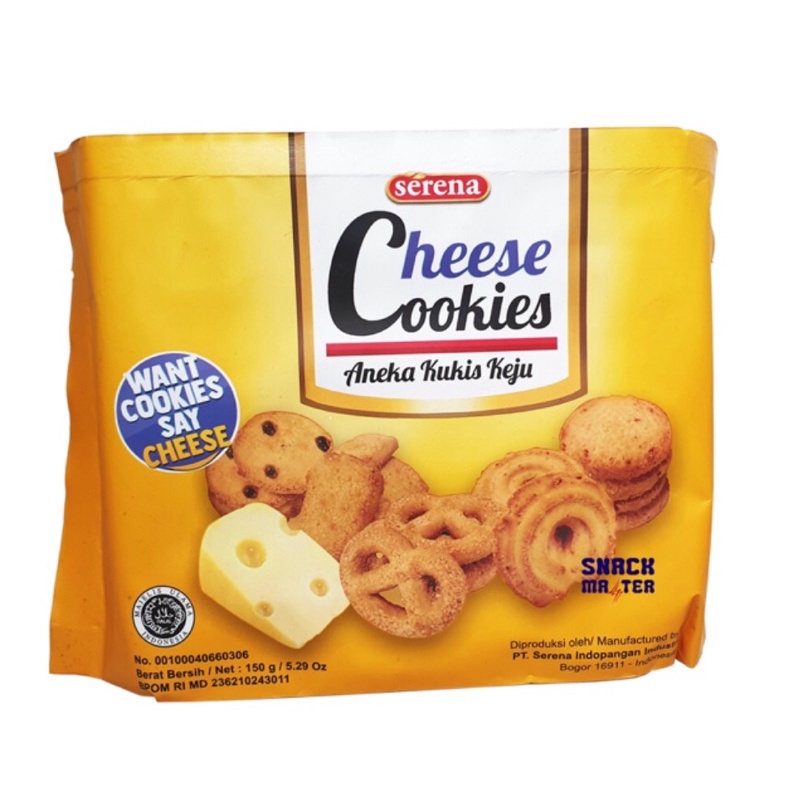 

Serena Cheese Cookies - Netto 150gr