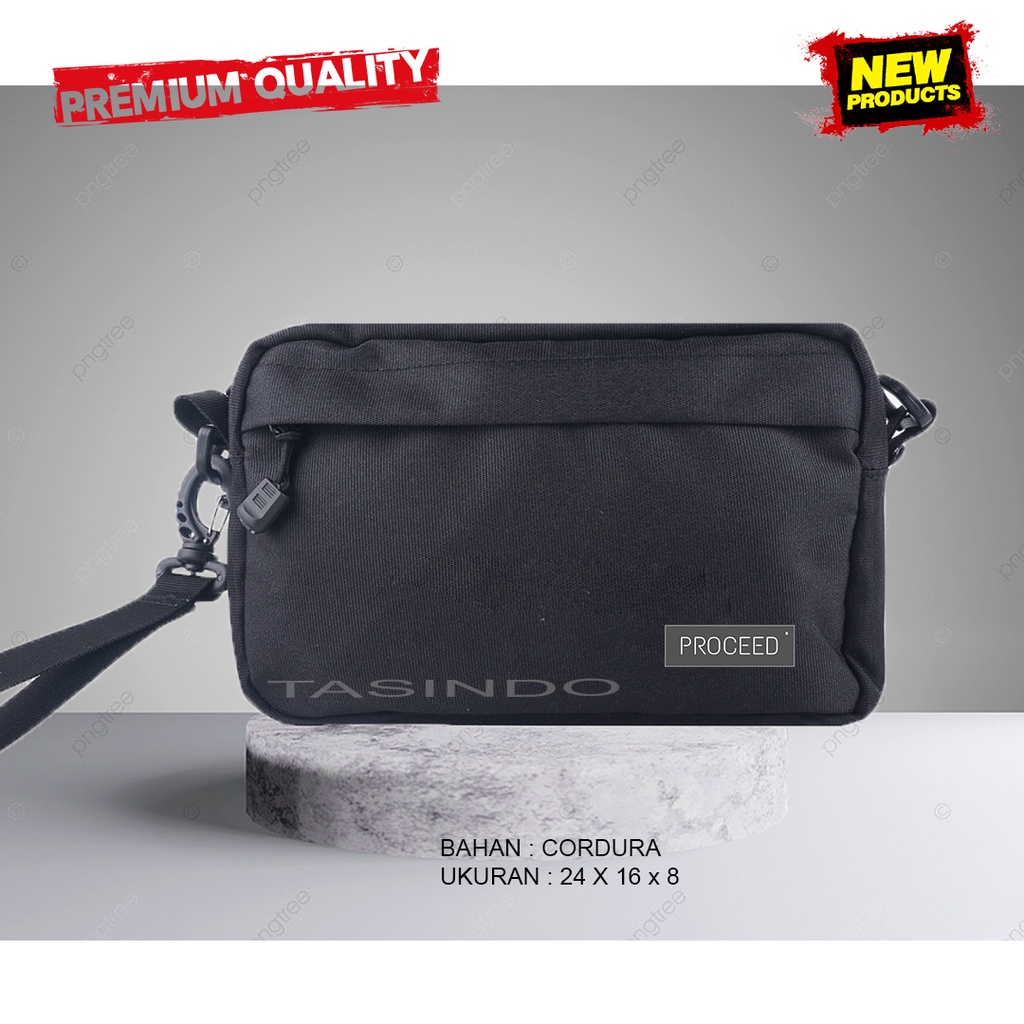 Tas Selempang - Clutch Bag - Pouch Pria - Hand Bag MultiPungsi - Sling Bag Anti Air