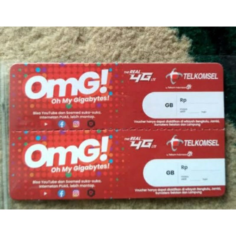 Kartu Kuota dan Voucher Telkomsel Sumbagut Zona 1