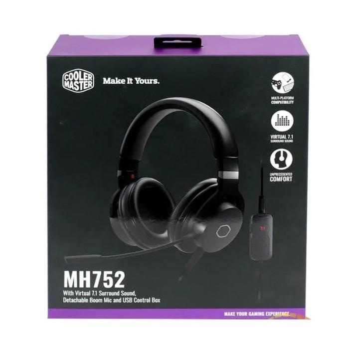 Cooler Master MH-752 Gaming Headset MH752 Virtual 7.1 Surround Sound