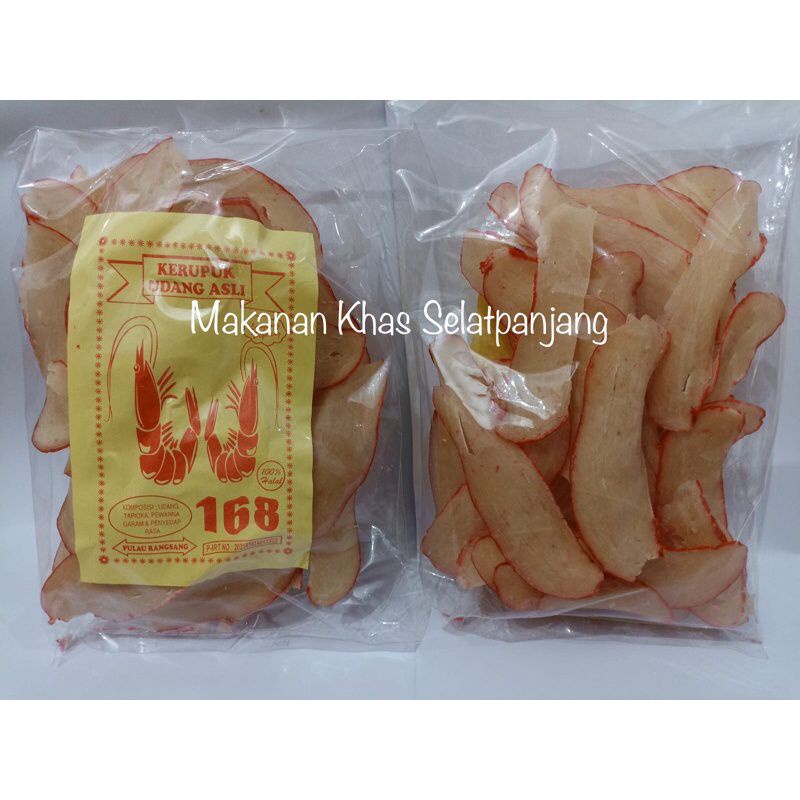 

Kerupuk Udang Asli 168 Pulau Rangsang 500gram