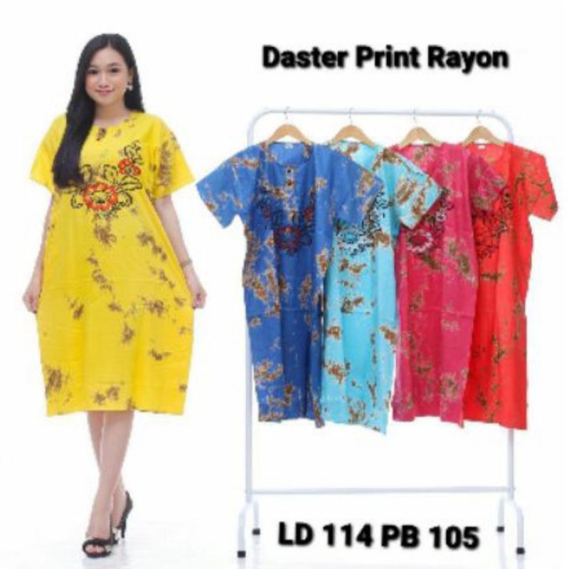 Daster Barong Print Santung Bali