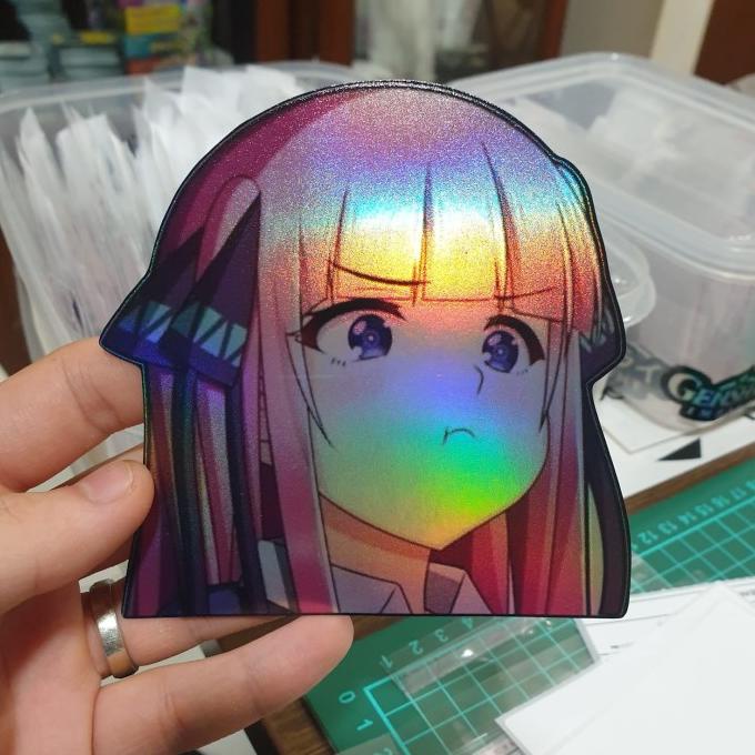 

(BISA COD) Sticker Hologram Anime Besar - PSH1005 - nino nakano SPECIAL Kode 603