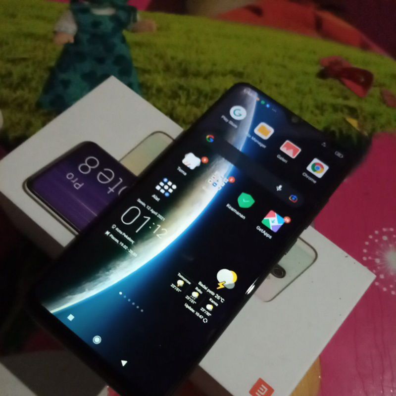 Handphone Xiaomi Redmi note 8 pro 6gb/128gb