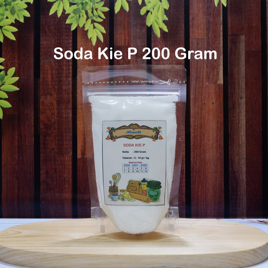 

Soda Kie P Food Grade 200 Gram / Potasium Carbonate / Kalium Karbonat