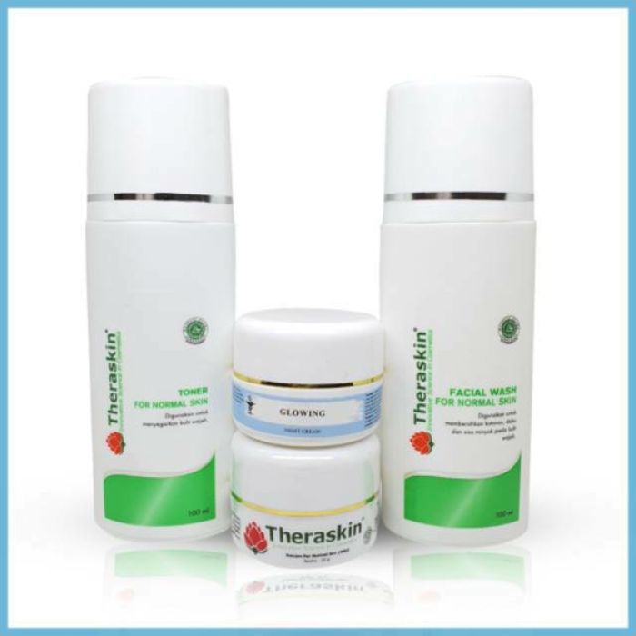 PAKET THERASKIN GLOWING / PAKET GLOWING AMPUH / PAKET THERASKIN MURAH / THERASKIN ORGINAL / GLOWING