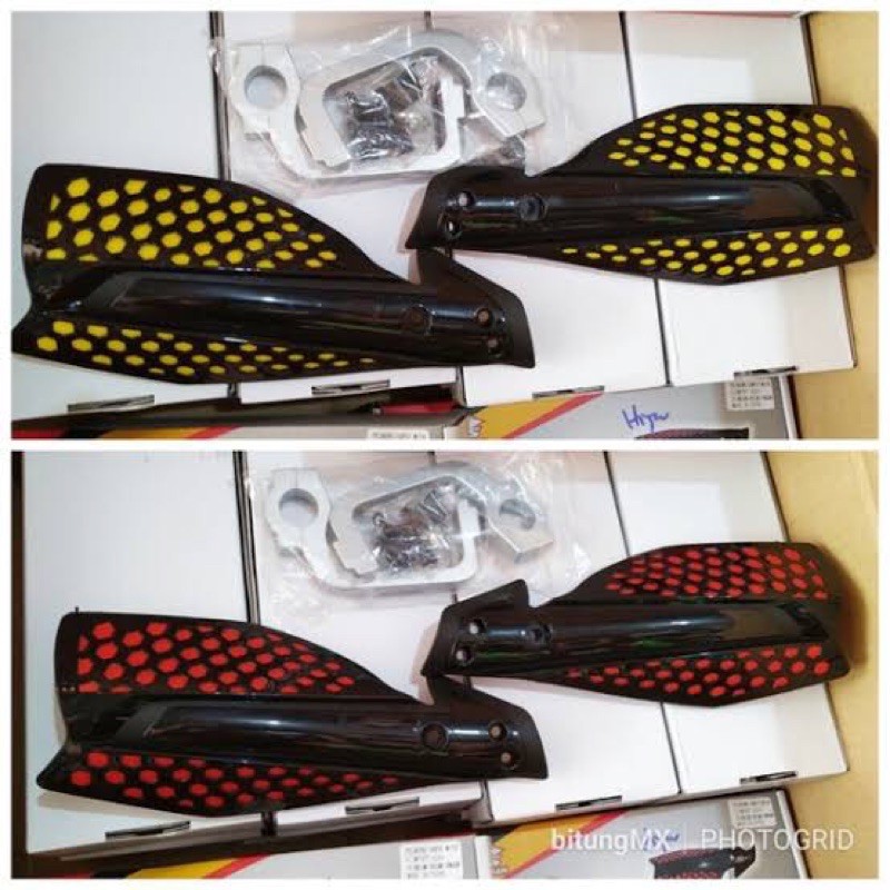 Handguard Matic Pelindung Tangan Model Jaring Hand Guard Motor Matik KLX Dtracker CRF Trail Dll