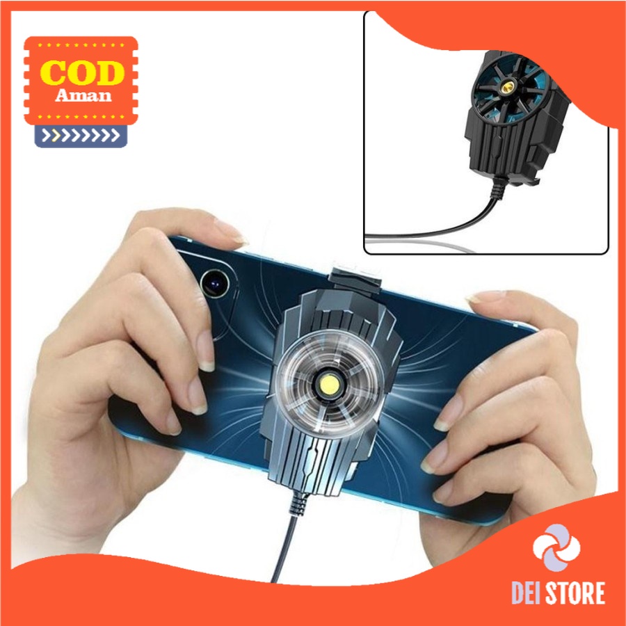 Kipas Mini Pendingin Handphone Cocok Untuk Menurunkan Suhu Panas Lebih Cepat Saat Main Game
