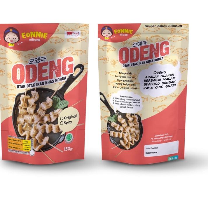 

6.6 STOK READY Eonnie Kitchen - Spicy Odeng Otak Otak Ikan Pedas !