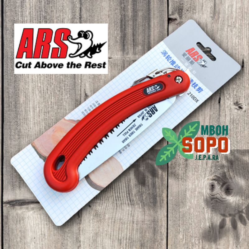 Gergaji Lipat, Gergaji ARS 210 DX, Original Jepang, Gergaji Serbaguna