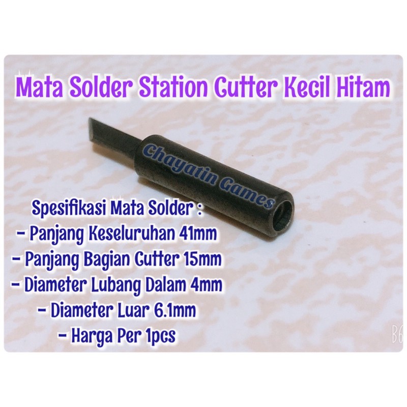 Mata Solder Station Model Cutter Kecil 900M-T-SK