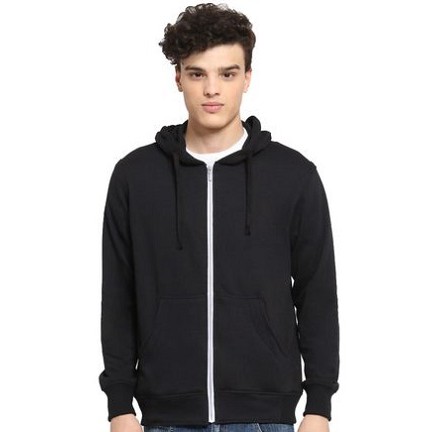 Jaket Pria Polos Hitam Terbaru Tersedia Ukuran M L XL XXL