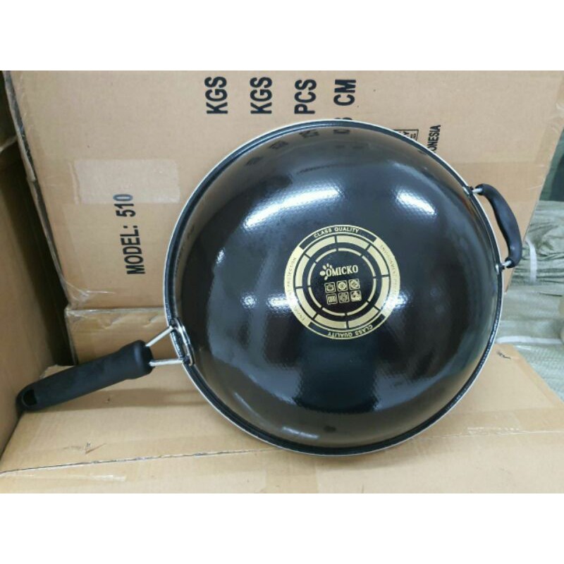 Wajan Gagang Omicko ukuran 34cm