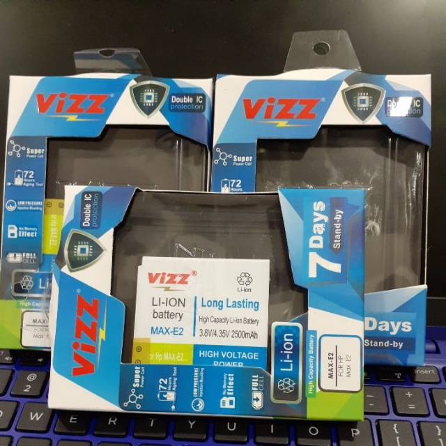 Vizz Baterai Origanal Vizz Andromax Max E2 Double Power Vizz