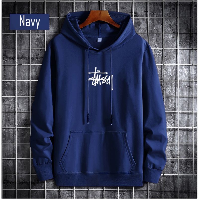 TERMURAH !! COD Jaket Sweater Hoodie Pria Distro stusy Original Big Size Jumbo M - XXL