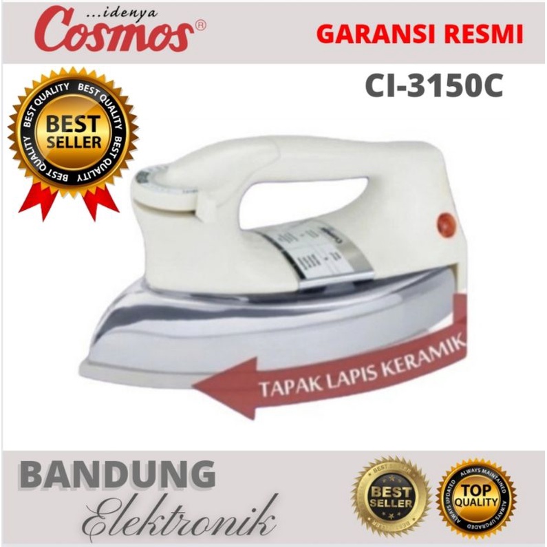 SETRIKA COSMOS CI3150C / Setrika Dry Iron Cosmos