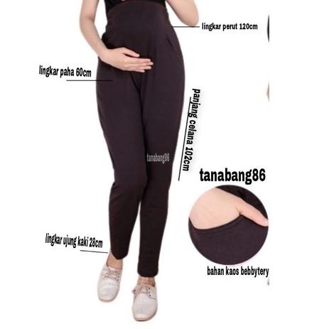 Bagus Dipakai.. celana hamil kerja/celana hamil kerja bahan kaos/celana hamil joging/celana hamil/ce