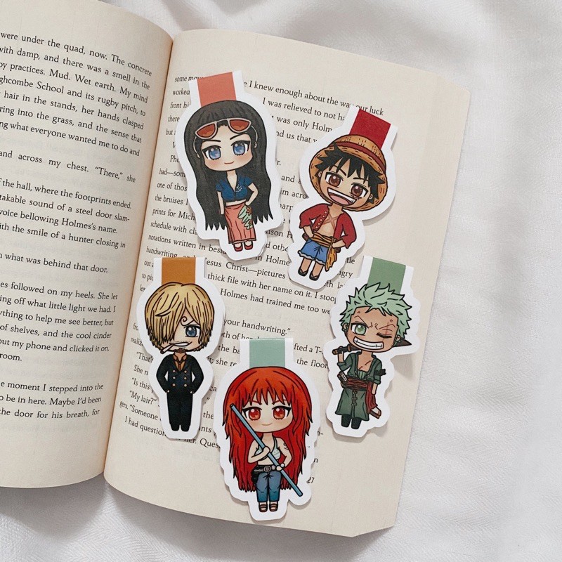 

One Piece Magnetic Bookmark | Pembatas Buku