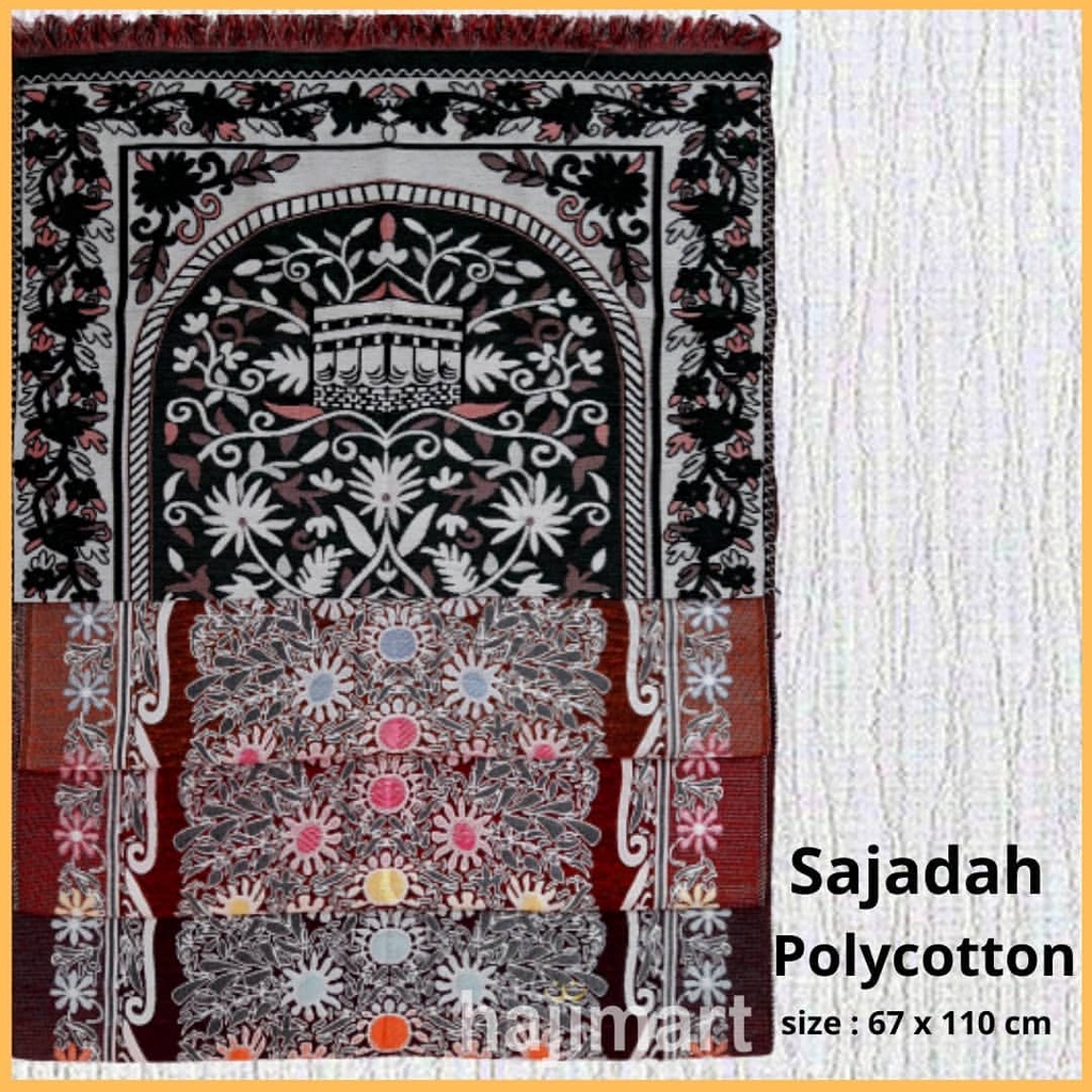 Sajadah Madinah Polycotton / Sajadah Souvenir / Oleh-oleh Haji Umroh