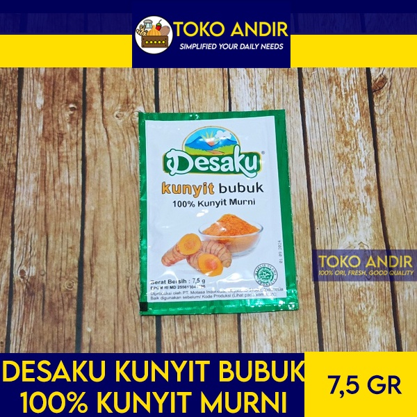 

Desaku Kunyit Bubuk 100% Kunyit Murni 7,5gr [Termurah!!!]