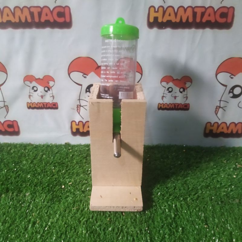 TATAKAN BOTOL MINUM HAMSTER/GERBIL/ LANDAK/TIKUS BY HAMTACI