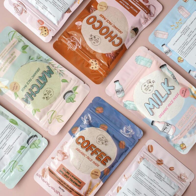 [FREE KUAS] MASKER ORGANIK OHMYSKIN - OH MY SKIN All VARIAN 65gr FULLSIZE MURAH GROSIR