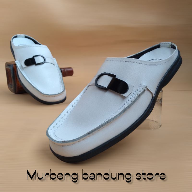 sandal bustong terbaru asli kulit