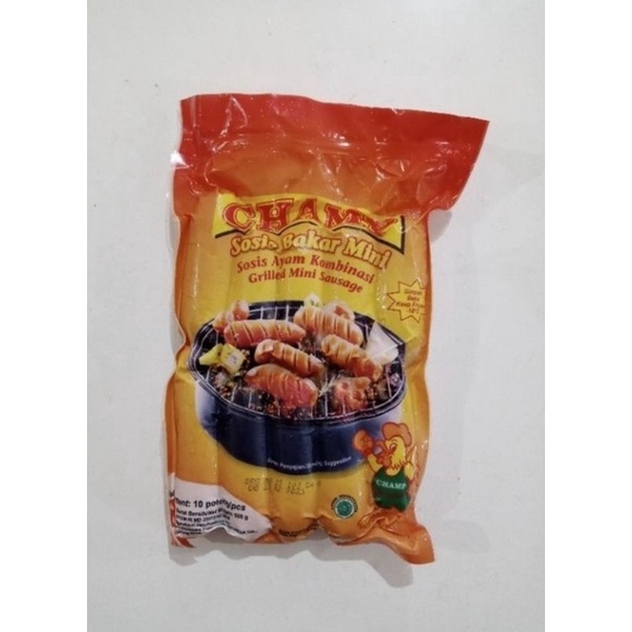 

CHAMP sosis bakar ayam mini 10s 500gr