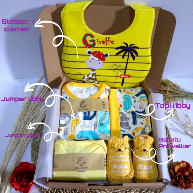 Hampers New Born Hampers Bayi Laki-laki NewBorn Baby Gift Set Unisex Kado Bayi Perempuan Parsel