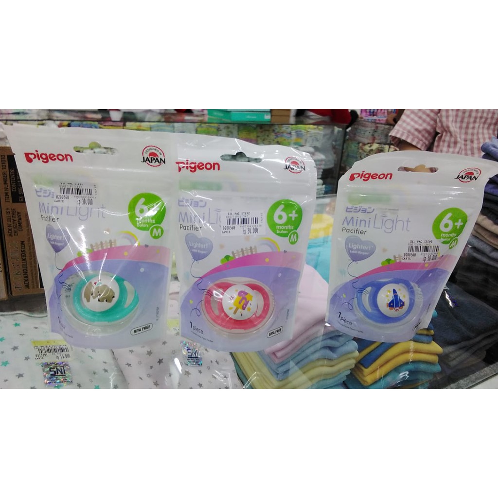 Pigeon Mini Light Pacifier 0m+,6m+,12m+