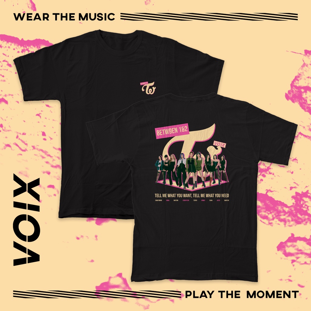 Kaos Kpop TWICE "BETW9EN 1&2" Tee