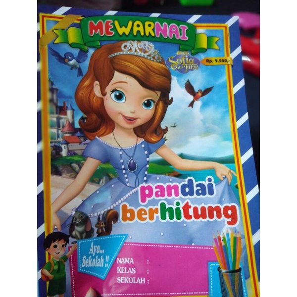 

MEWARNAI Gambar Anak isi 6pcs