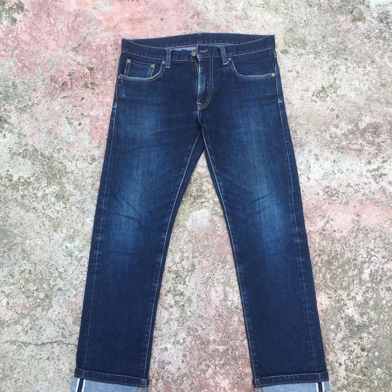 uniqlo selvedge second