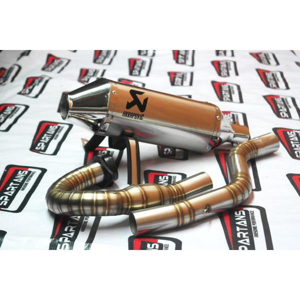 KNALPOT SCORPIO TRAIL AKRAPOVIC TITAN