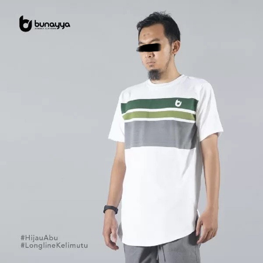 longline kelimutu bunayya / kelimutu / longline / kaos pria / kaos pria dewasa