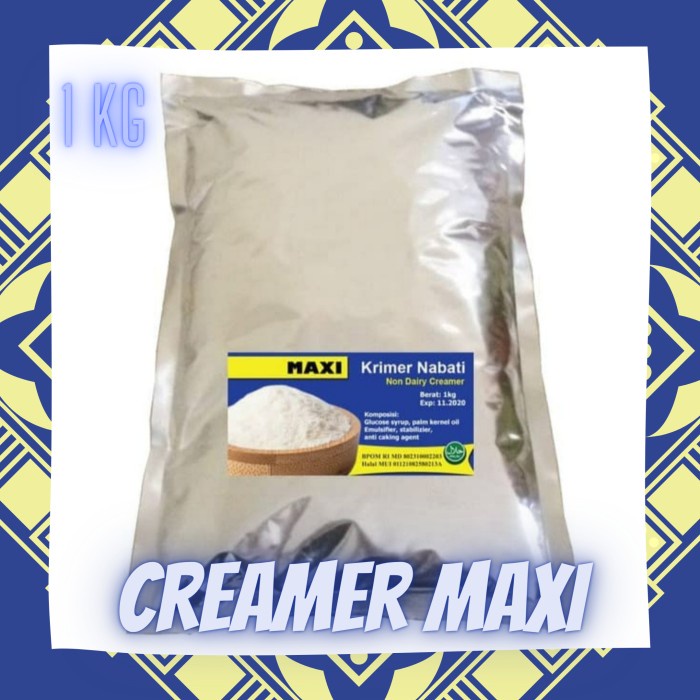 

ge01fgf Maxi Creamer - Non Dairy Creamer Rasa Mantap. - Normal Ds20X11
